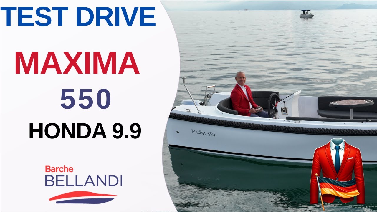 Maxima 550 Testfahrt: beeindruckend mit 9,9 PS Motor und elegantem Stil!