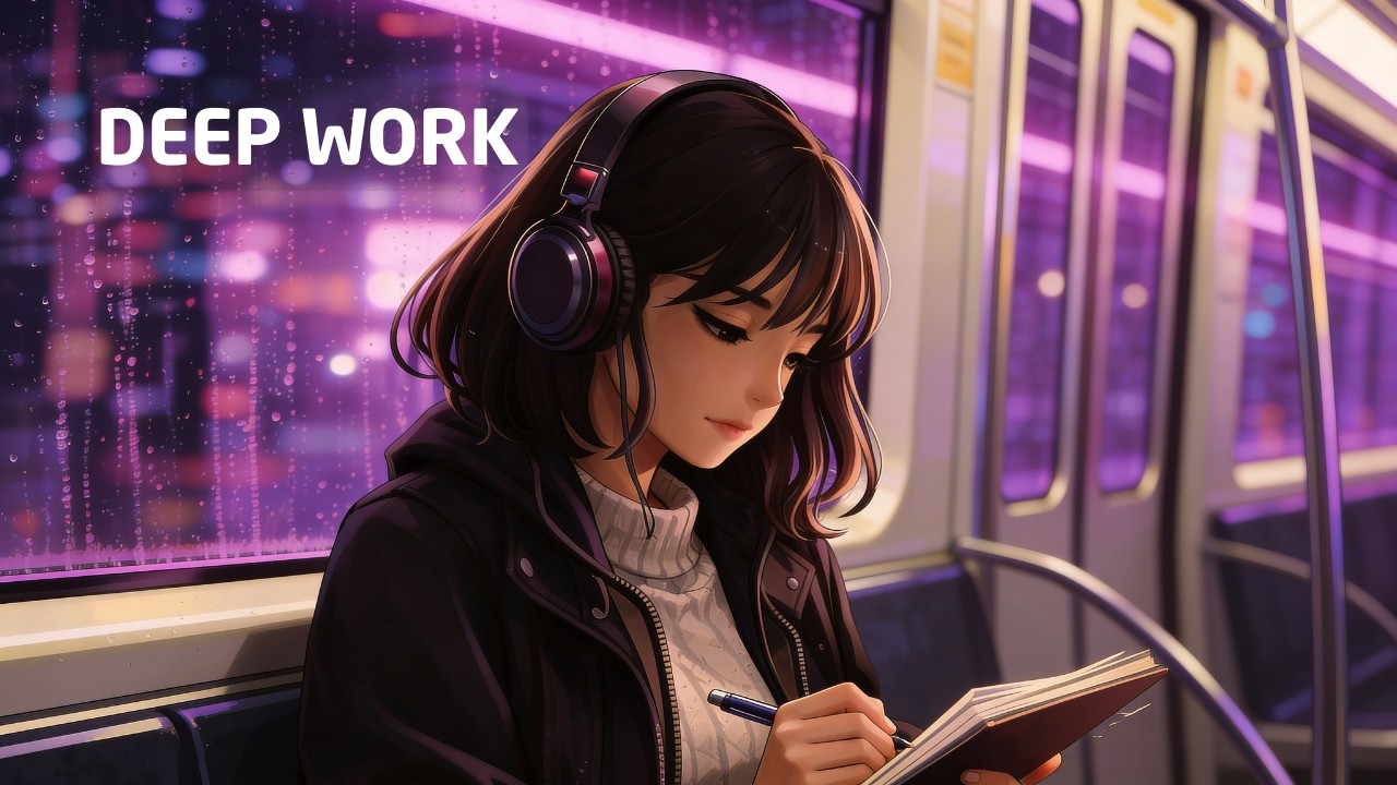 Deep Work Lo‑Fi (No Lyrics) | 2 Hours