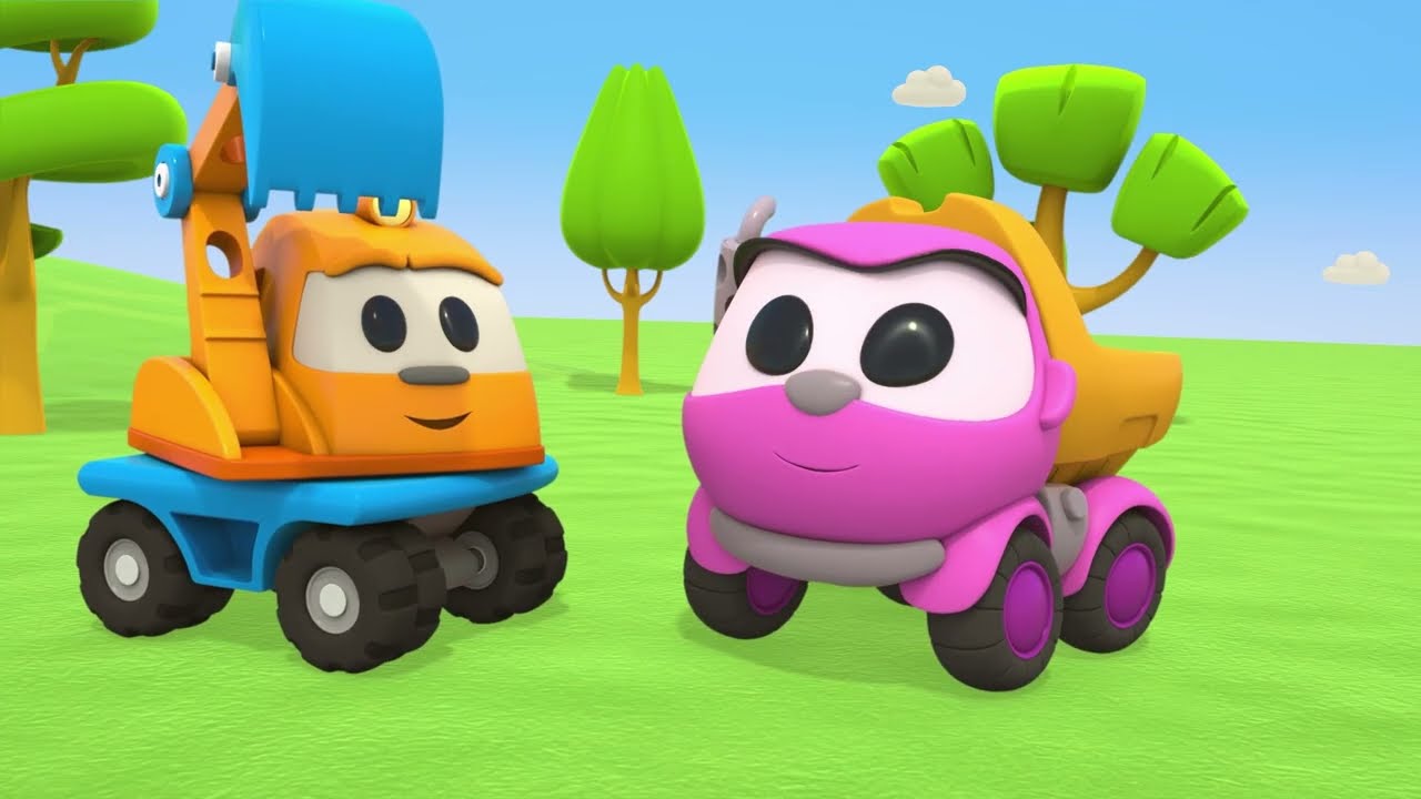 Songs for Kids with Leo & Lea | Songs with Leo | Nursery Rhymes with Toy Cars and Trucks