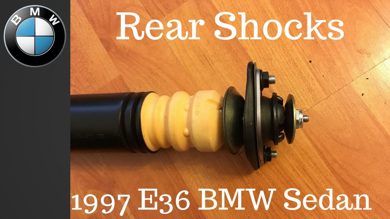 Rear End Overhaul: Bilstein Shock Absorbers & Meyle HD Mounts - E36 E46 BMW