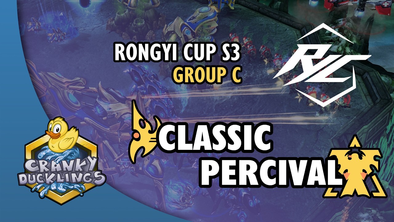Classic vs Percival - PvT | Rongyi Cup Season 3 - Group C | StarCraft 2 Tournament