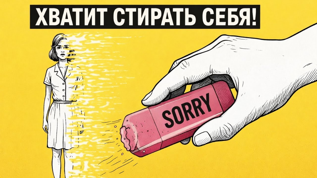 ПСИХОЛОГИЯ ЛЮДЕЙ, КОТОРЫЕ ИЗВИНЯЮТСЯ ЗА ВСЁ! (ЖЕНСКАЯ ВЕРСИЯ)