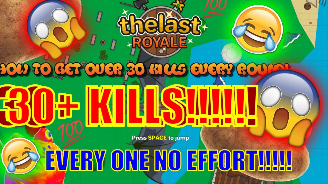 Thelast.io   HOW TO GET 30+ KILLS EVERY ROUND!