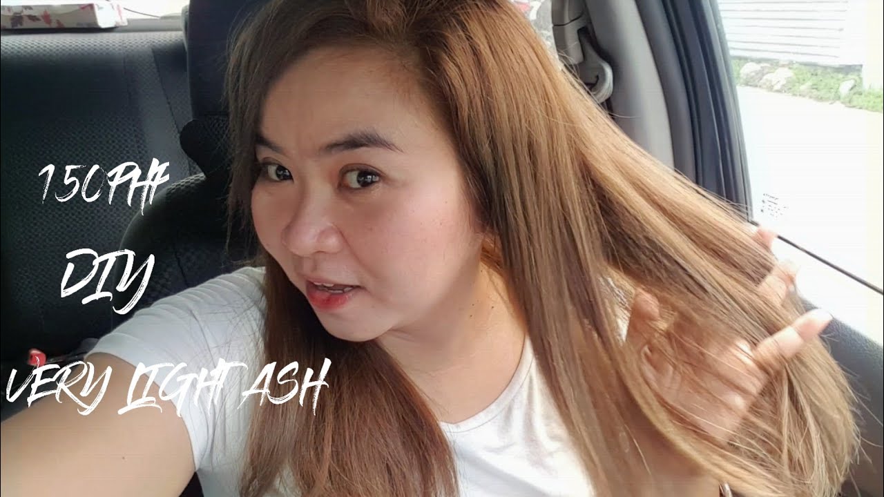 150 PESOS DIY VERY LIGHT ASH BLOND WITHOUT BLEACHING | 9.1 BREMOD