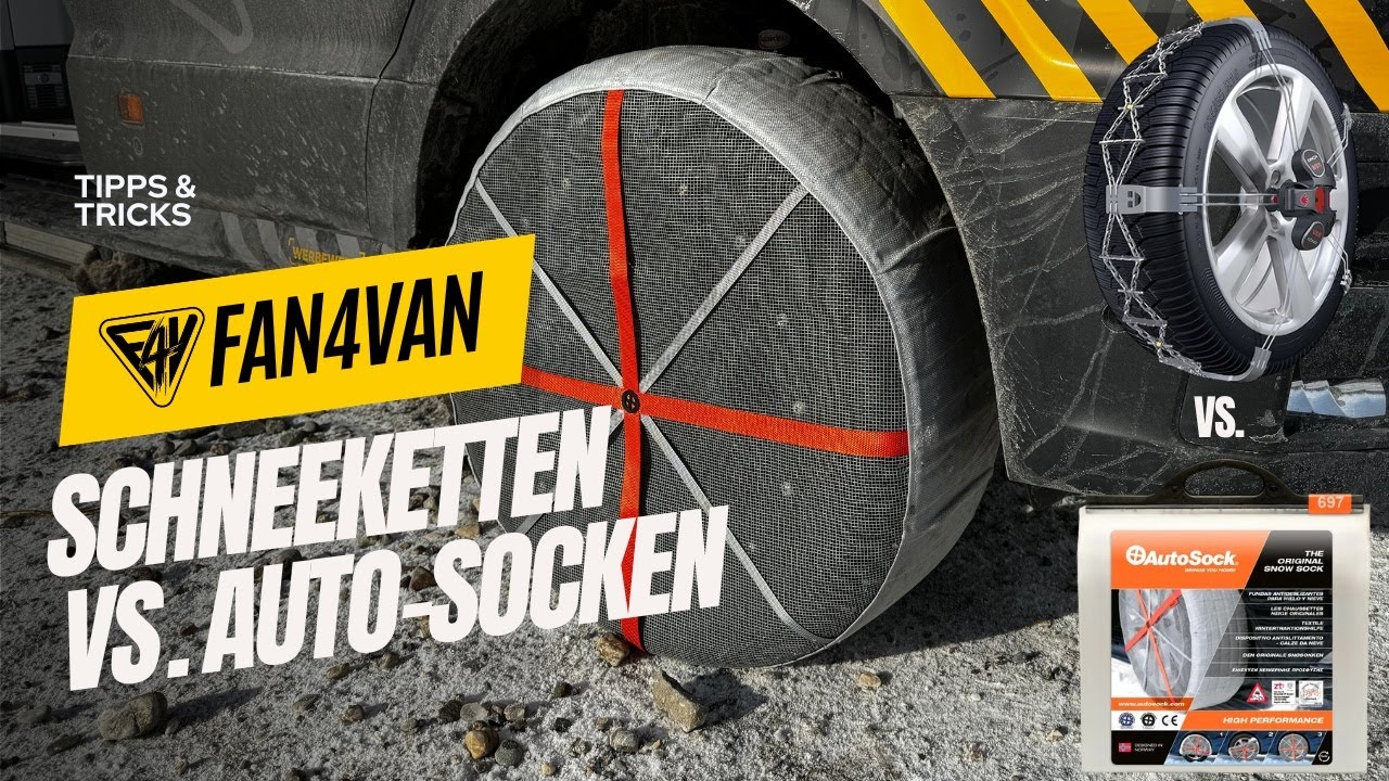 Schneeketten vs. Auto Sock: Die beste Wahl für sicheres Fahren im Schnee