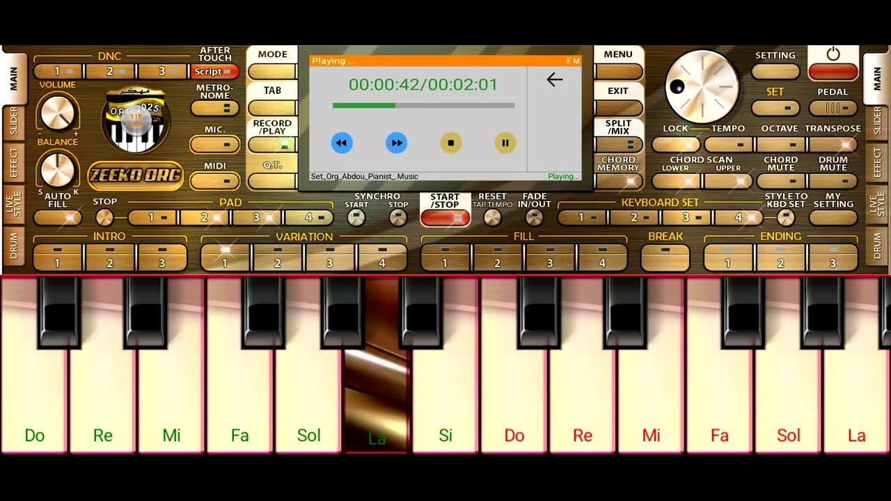 ORG 2025_Manini sahar _set rai manini hbaaal 🥀🎹🔥