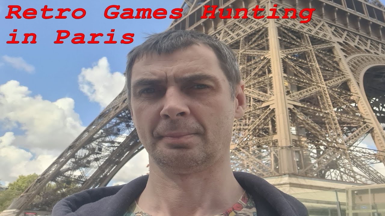 Retro games hunting in Paris