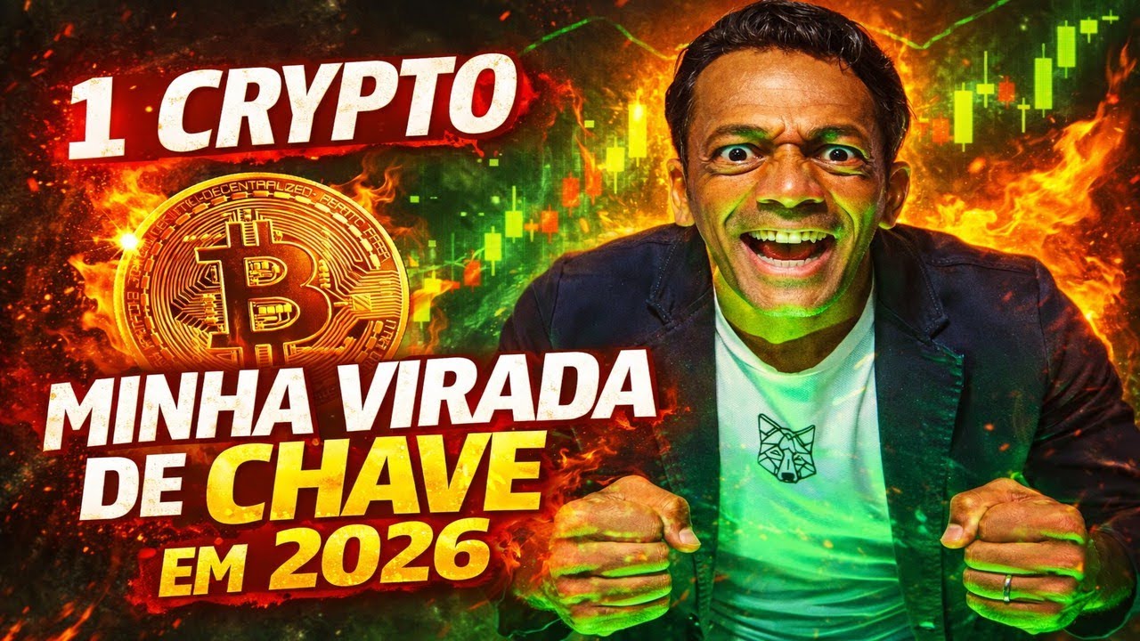 🔴1 CRYPTO: Minha Virada de Chave em 2026 (Decisão Final)