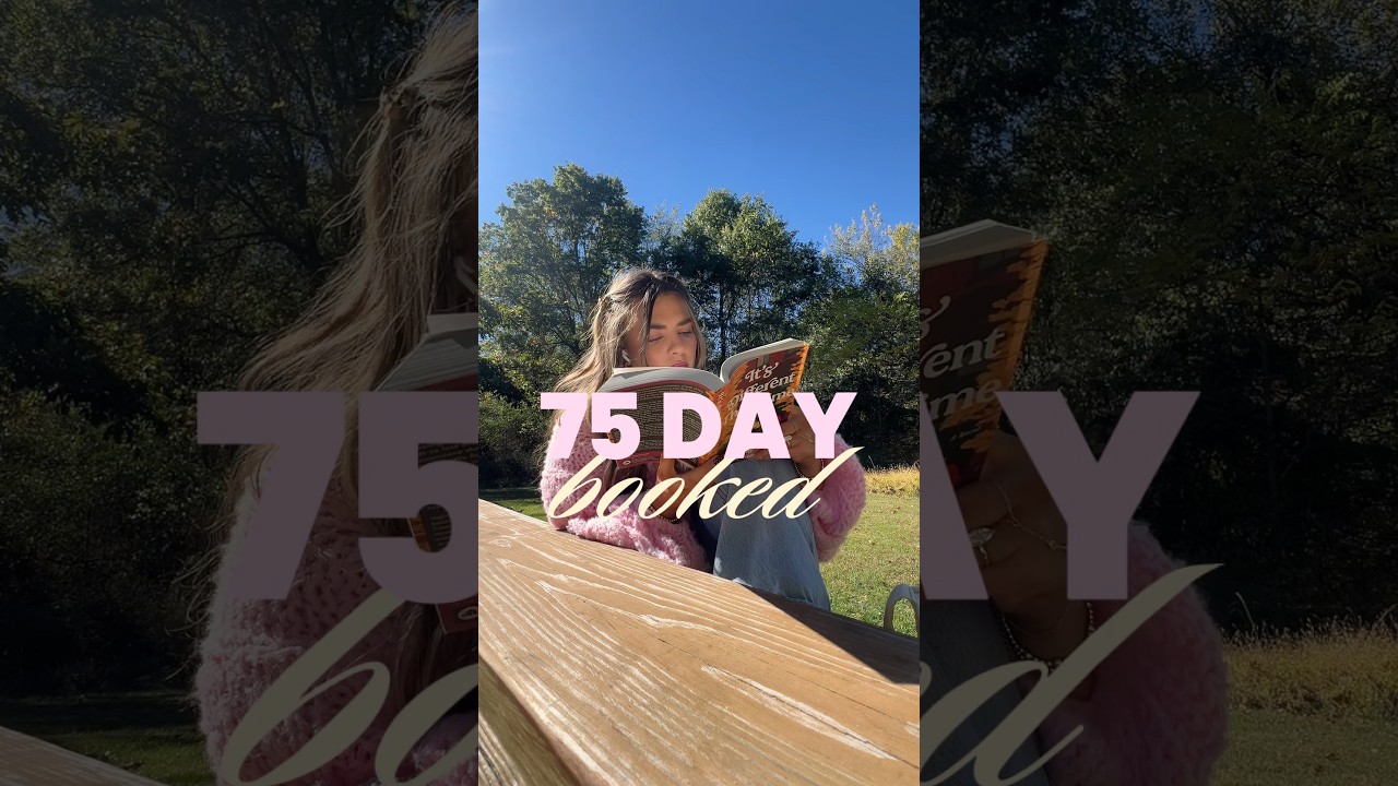 75 дней забронировано 📖🍂🎀 #книга #booktube #readingvlog #bookish #75hardchallenge #bookchallenge