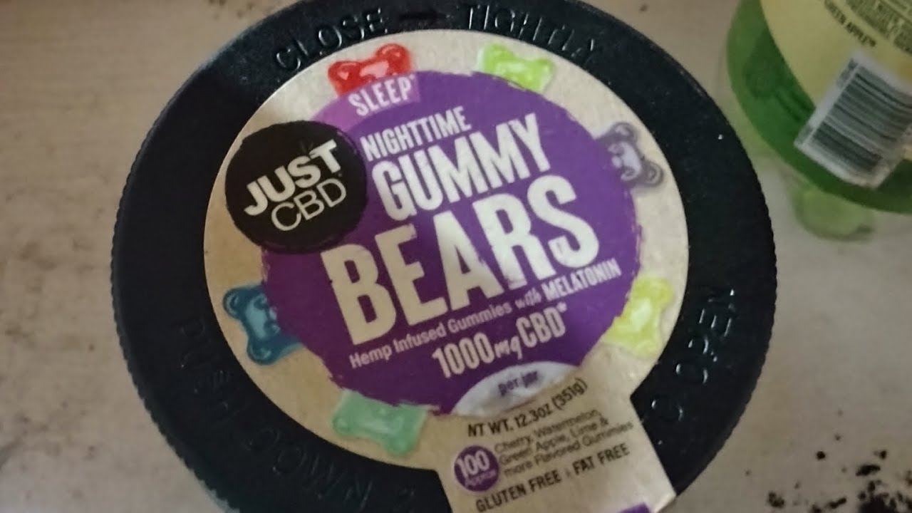 Just CBD nighttime gummy bears