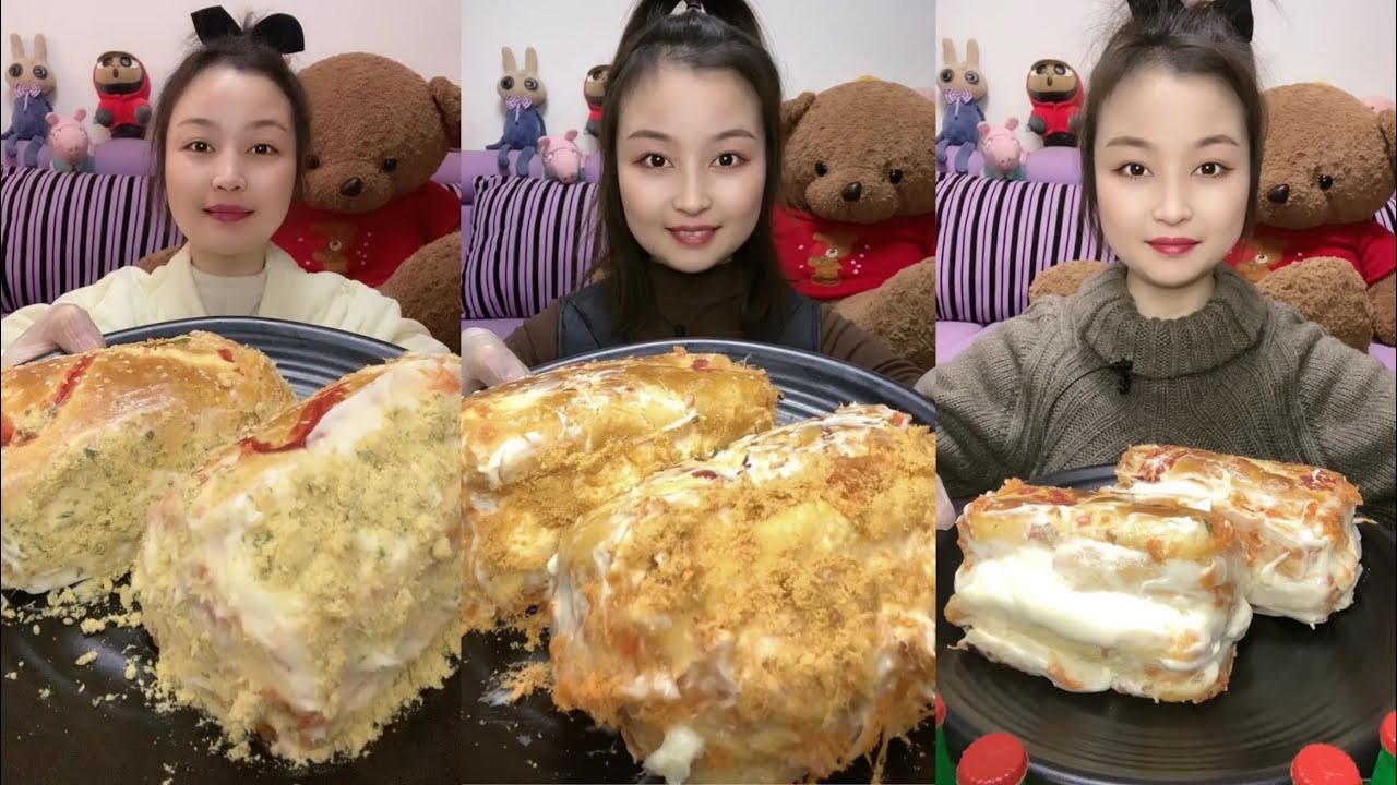 먹방; 酱多多 (creamy bread) no.14