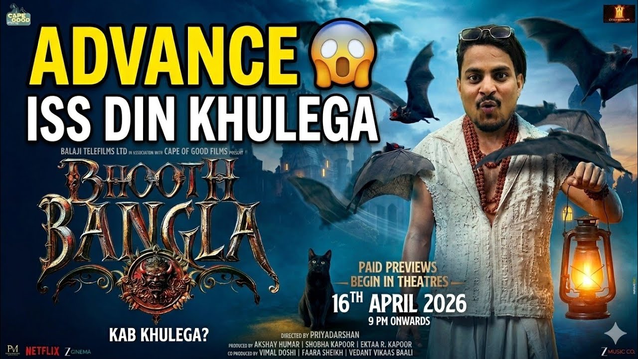 Bhooth Bangla Advance Booking Open Tommorow | Bhooth Bangla Day 1 Advance Prediction #bhoothbangla 