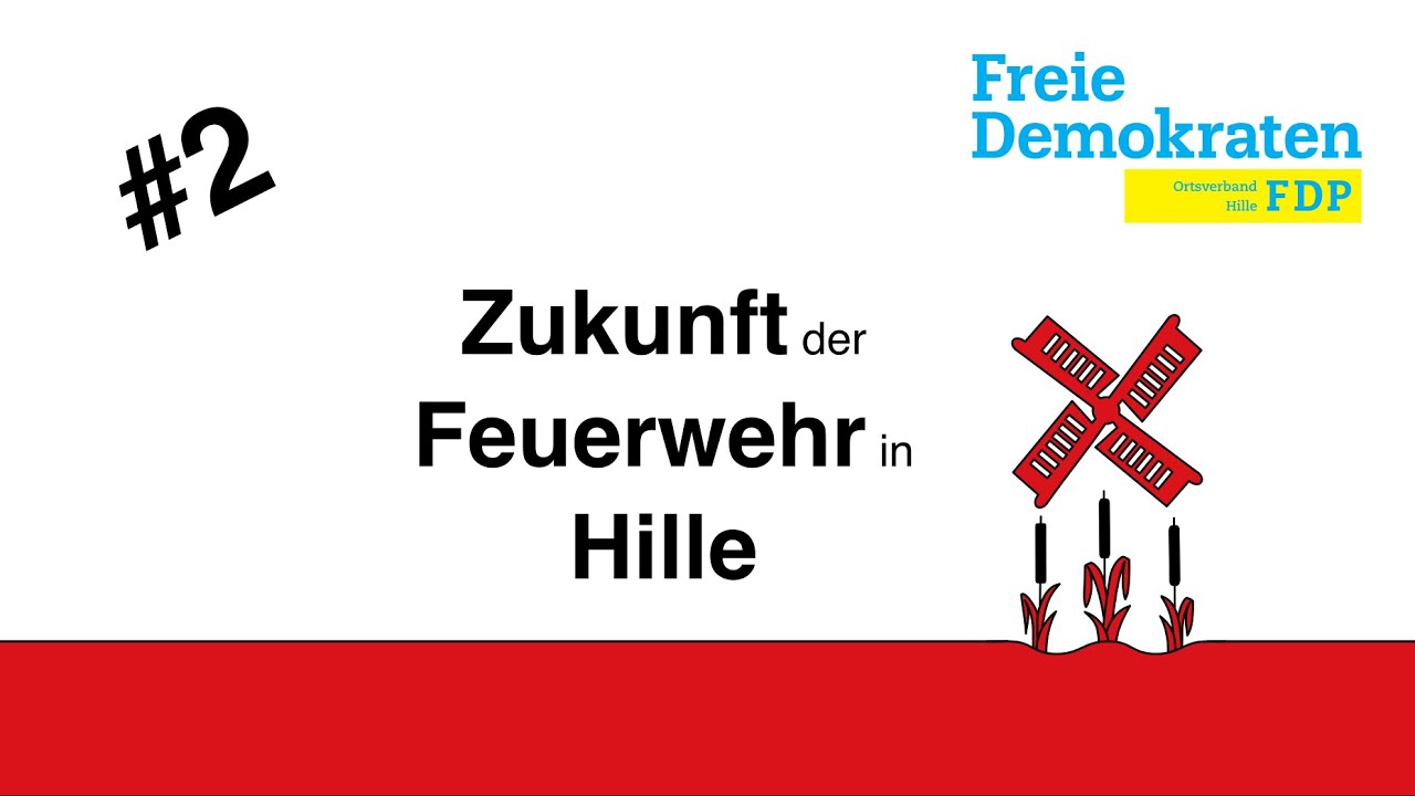 Feuerwehr mit Zukunft f&uuml;r Hille!