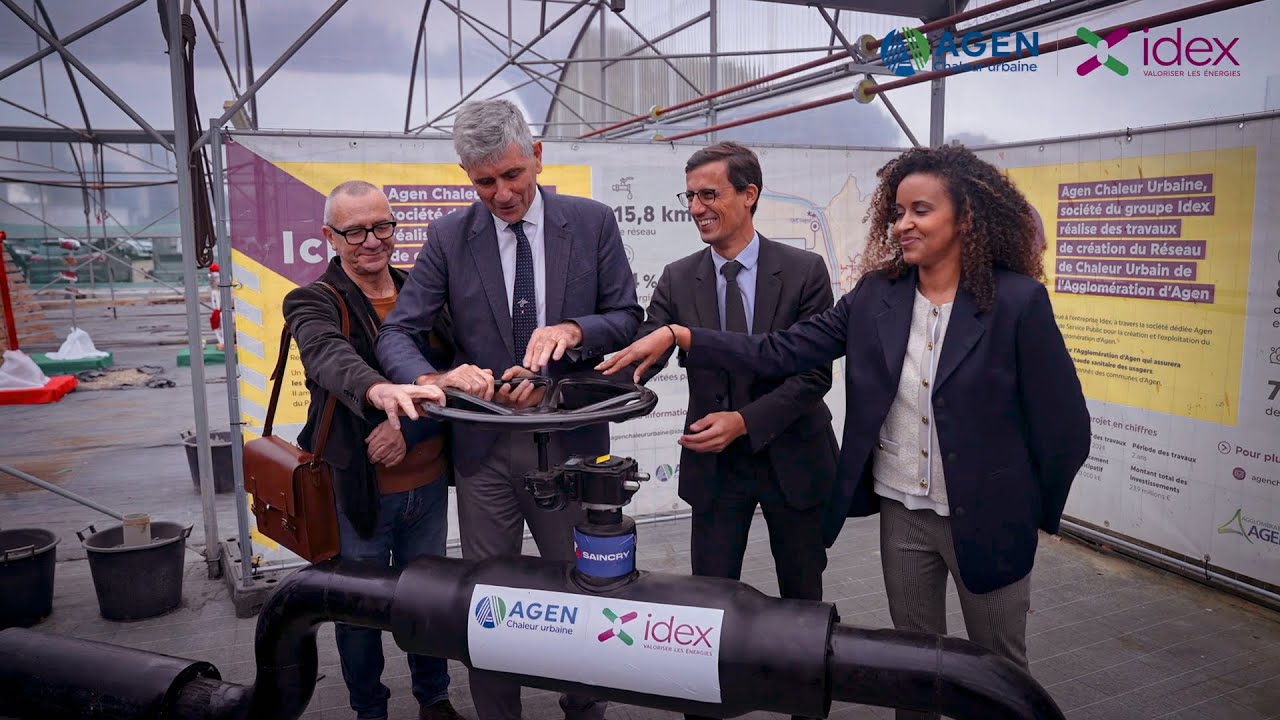 Inauguration Réseau de Chaleur Urbain