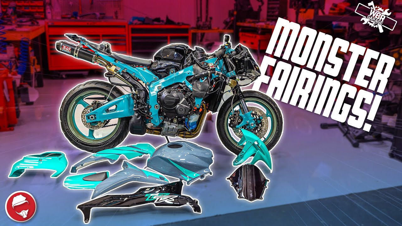 Наши обтекатели CBR 600RR уже ЗДЕСЬ! | WBRGarage S5.3 | CBR 600, день 20