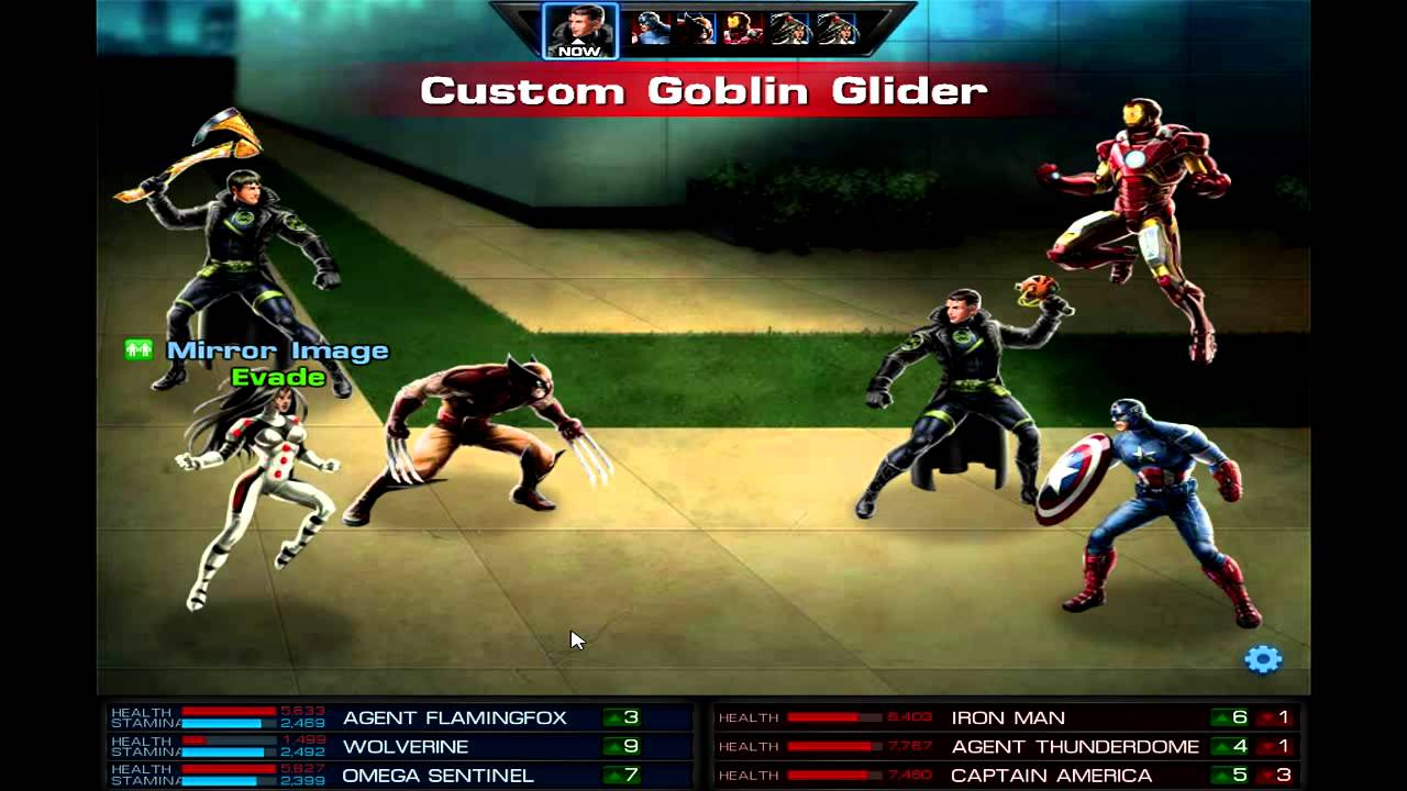 Marvel Avengers Alliance PVP - Wolverine/Omega Sentinel Vs. 
