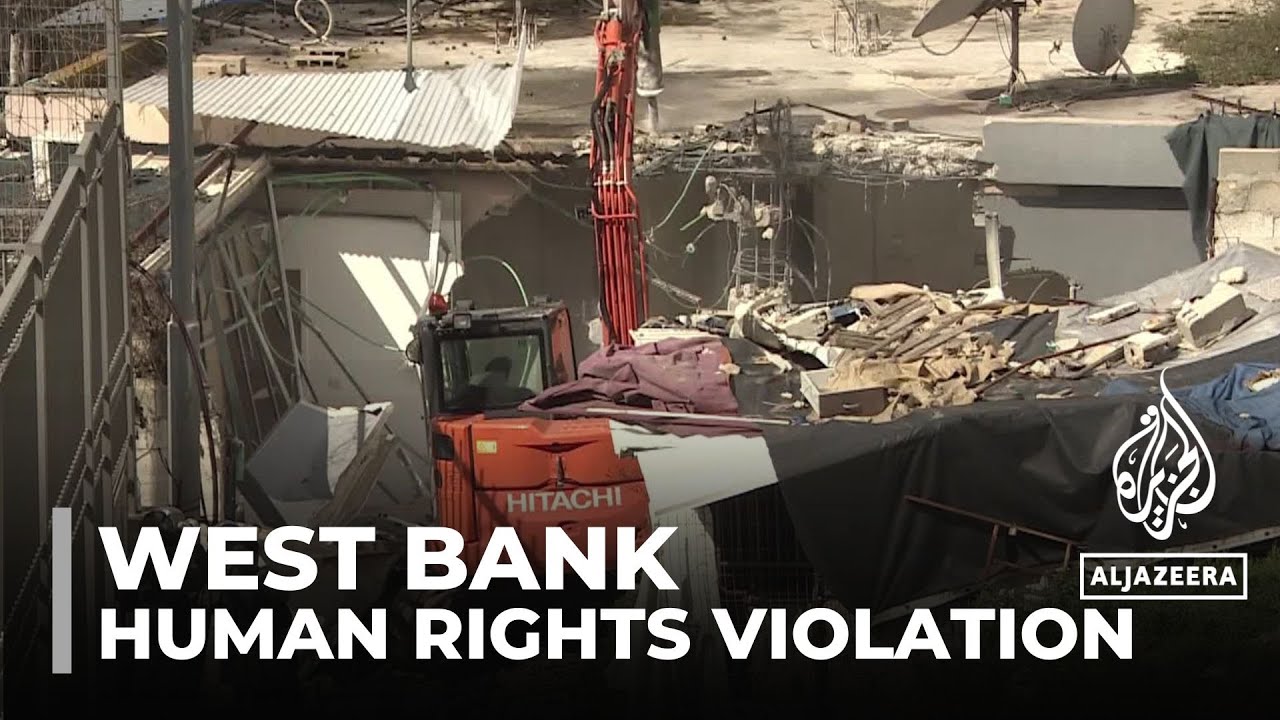 Palestinian home demolished: Israeli soldiers raze activist's home to the ground