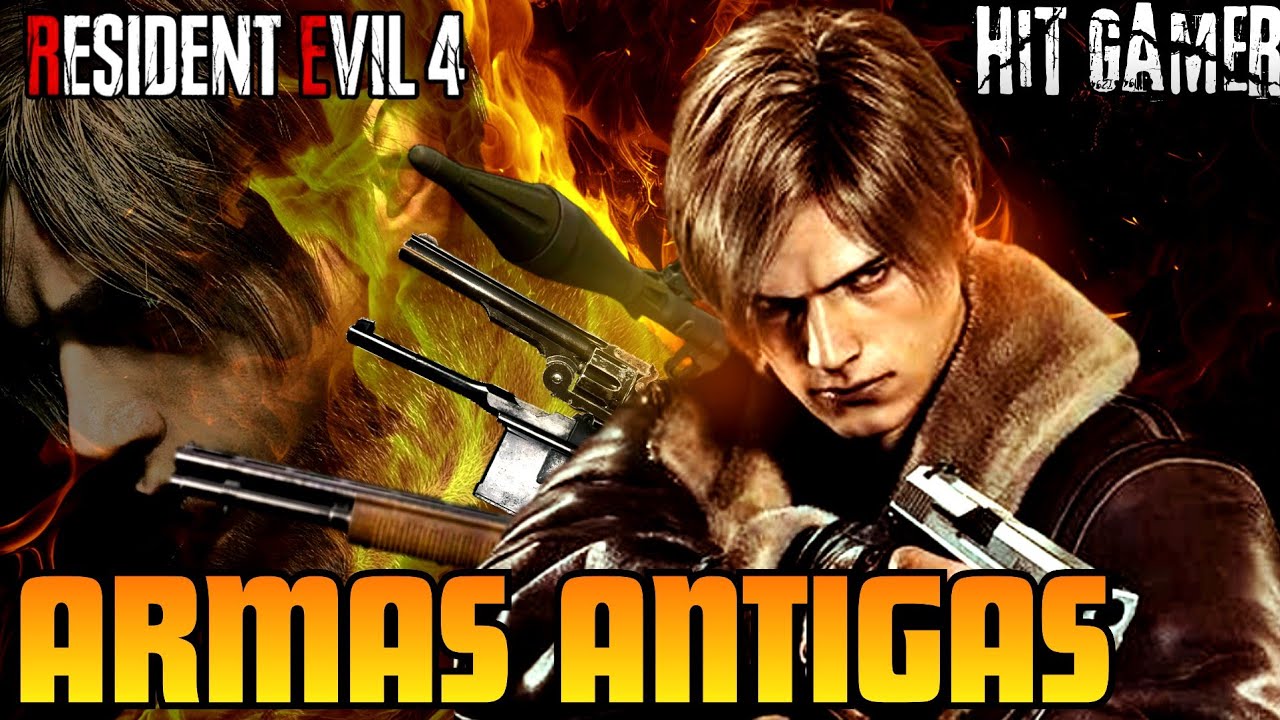 🔴Resident evil 4 remake armas antigas modo profissional até zerar🔴