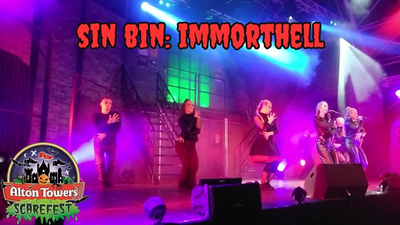 Sin Bin: ImmortHELL Scarefest 2023 at Alton Towers Resort
