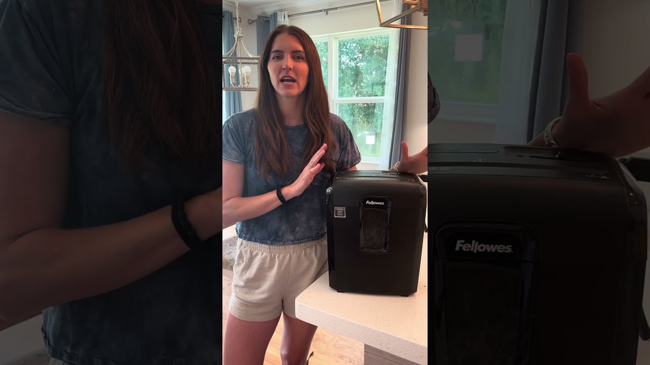 Обзор шредера для бумаги Fellowes Home Office с предохранительным замком.