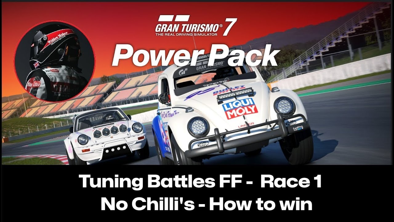 Тюнинг-битва GT7 Power Pack, гонка 1 без перца чили. Как победить.