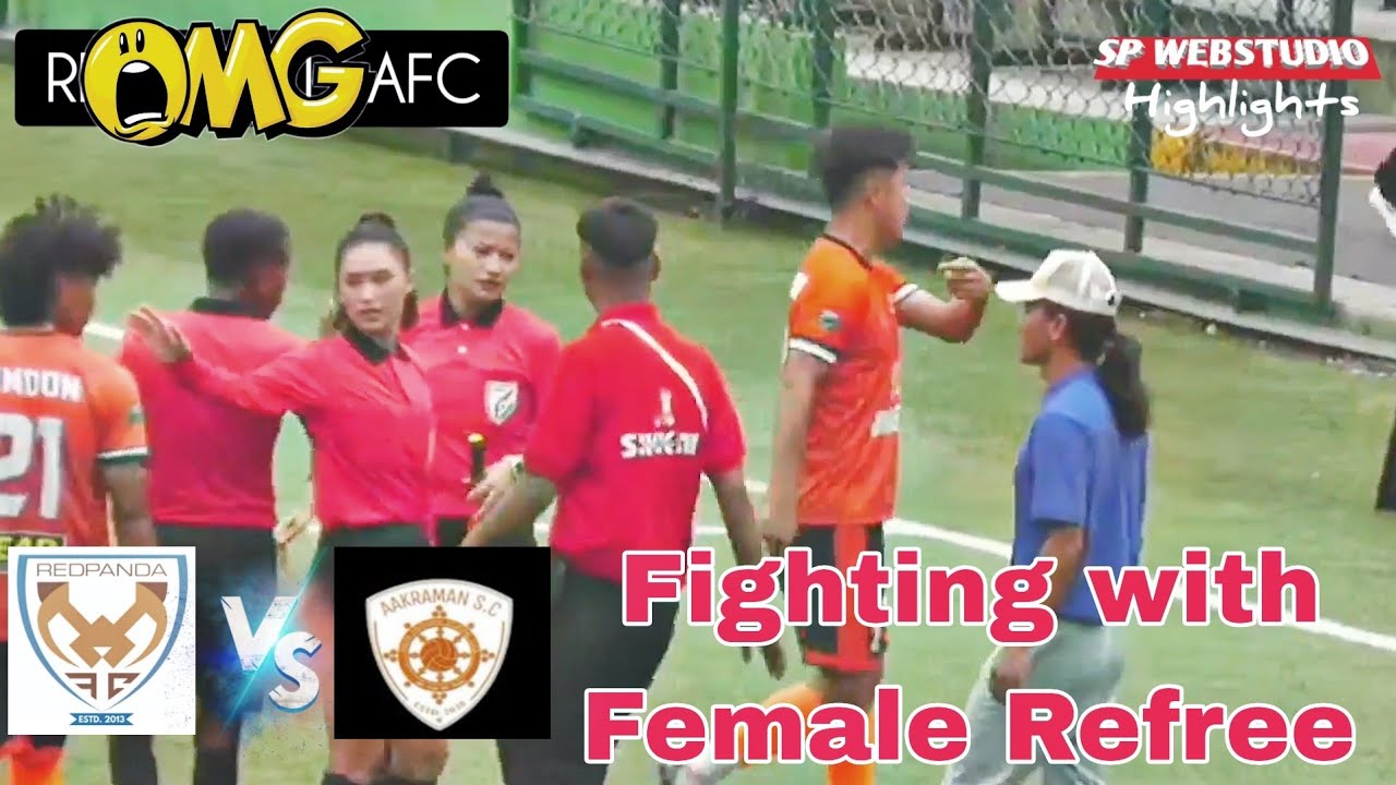 Red Panda Vs Aakraman SC/ Huge Fight 💪 😱/ Sikkim Premier league 2025