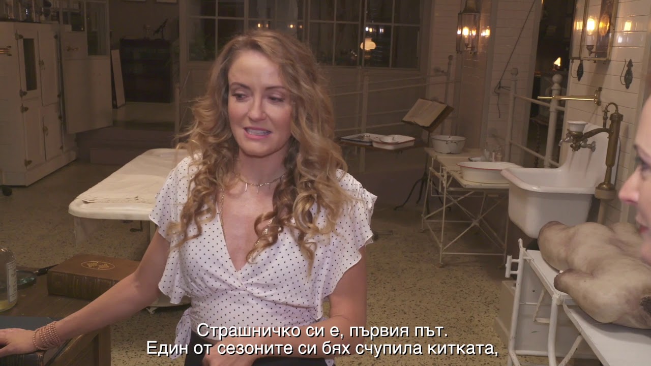 ON SET OF MURDOCH MYSTERIES/SET TOUR WITH HELENE JOY