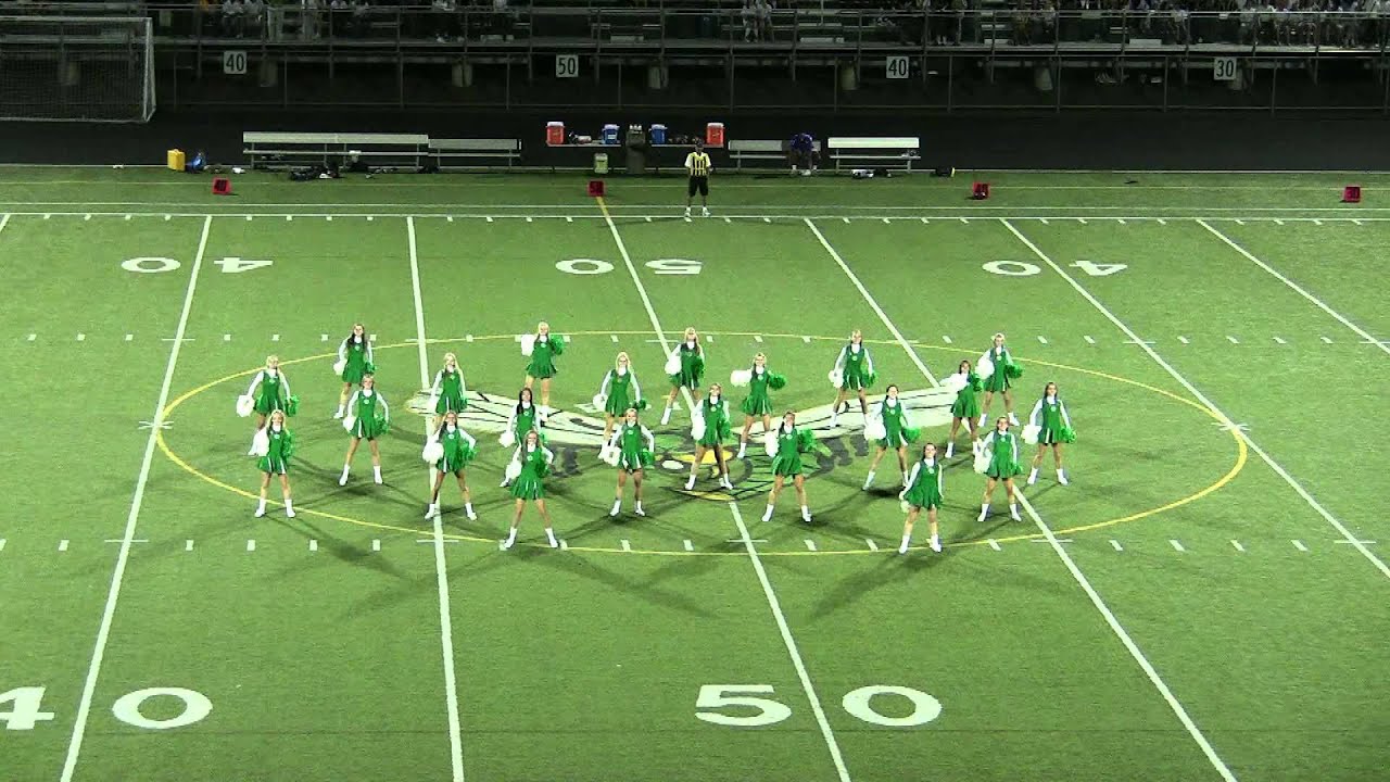 Edina Hornettes - 1st Football Game 2011