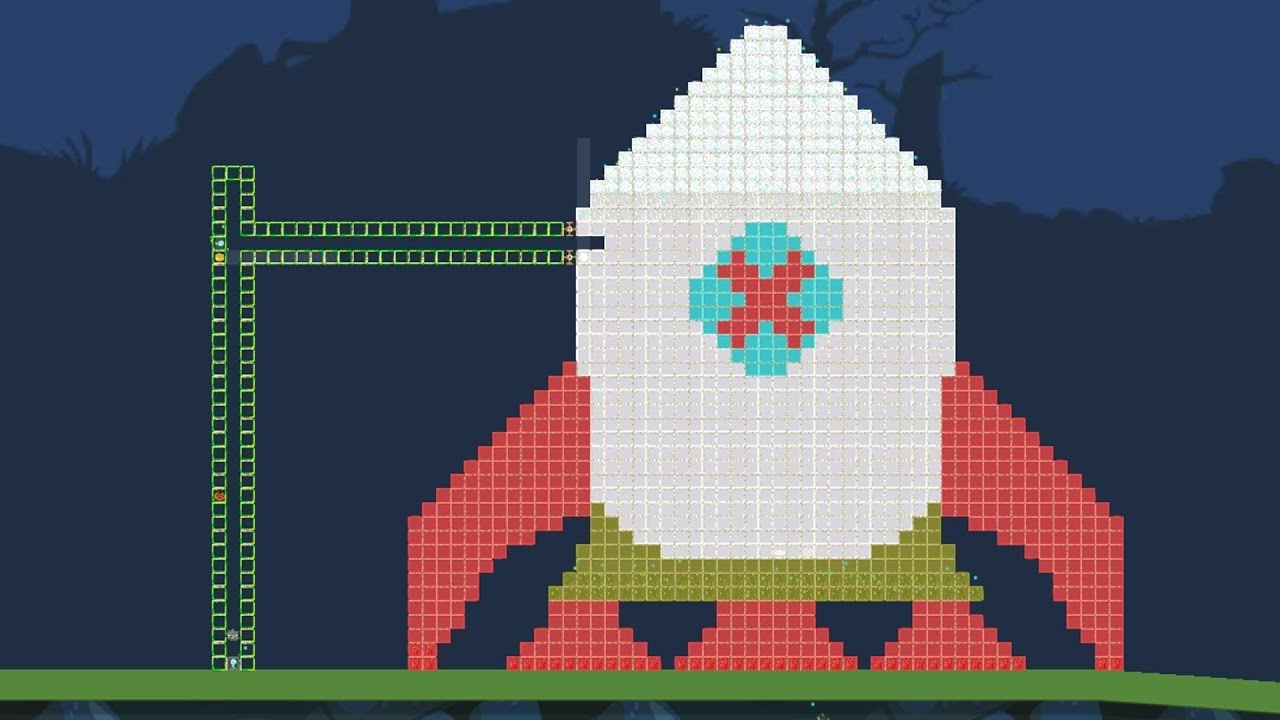 Bad Piggies - MOD GIANT SPACE ROCKET SHUTTER WITH ALIEN ASTRONAUT!