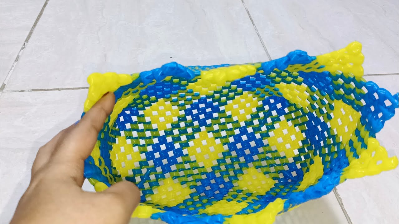 1 roll cross cut basket  / lunch basket  for beginners/ஒரு ரோல் லஞ்ச் கூடை கிராஸ் கட் முறையில்