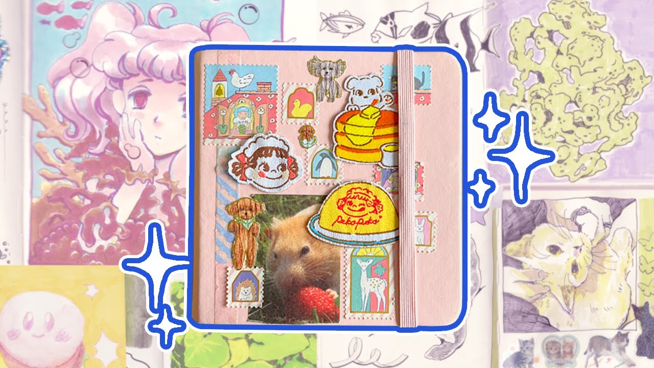 Painfully detailed sketchbook tour (2024-25)