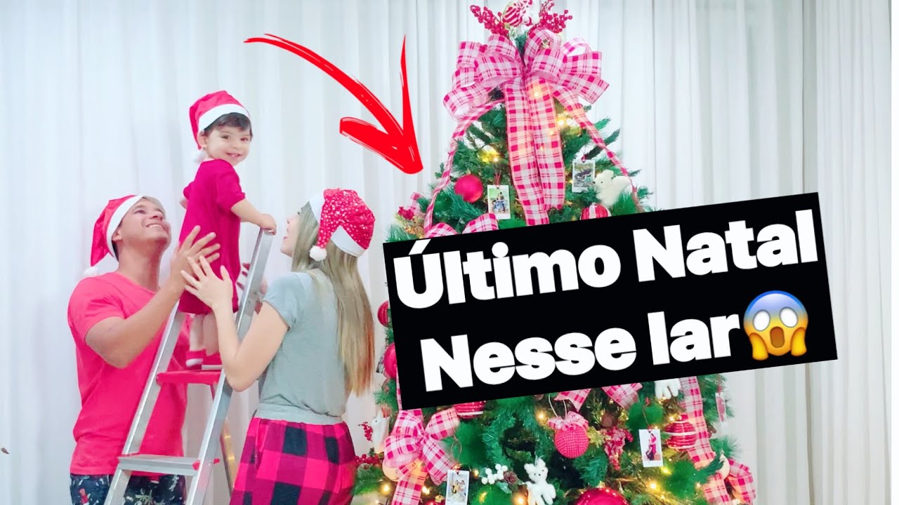 MONTANDO ARVORE DE NATAL 2021 - XADREZ VERMELHO E BRANCO | #PALOMASOARES  | PahTodoDia 09