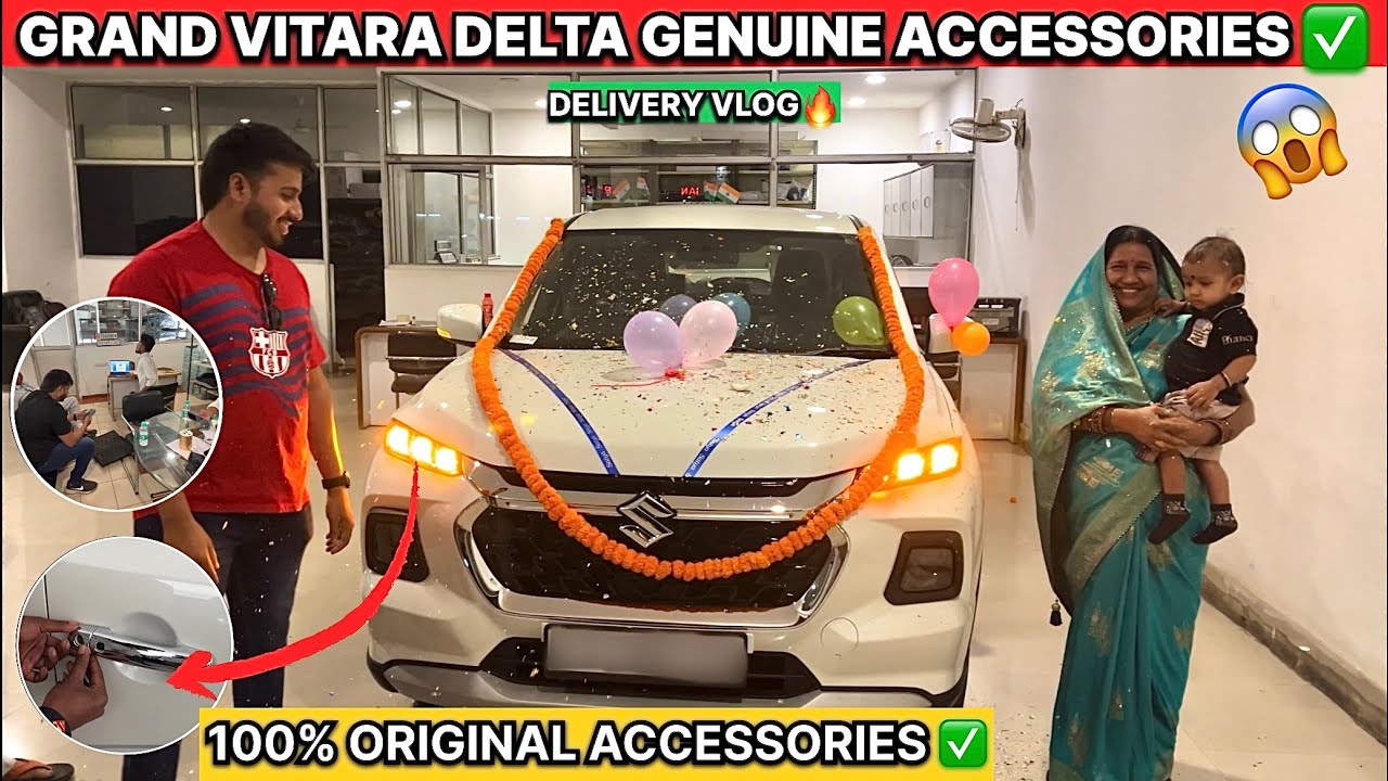 GRAND VITARA✅ GRAND VITARA DELTA WHITE ✅ ACCESSORIES & DELEVERY🔥🔥GRAND VITARA GENUINE ACCESSORIES✅