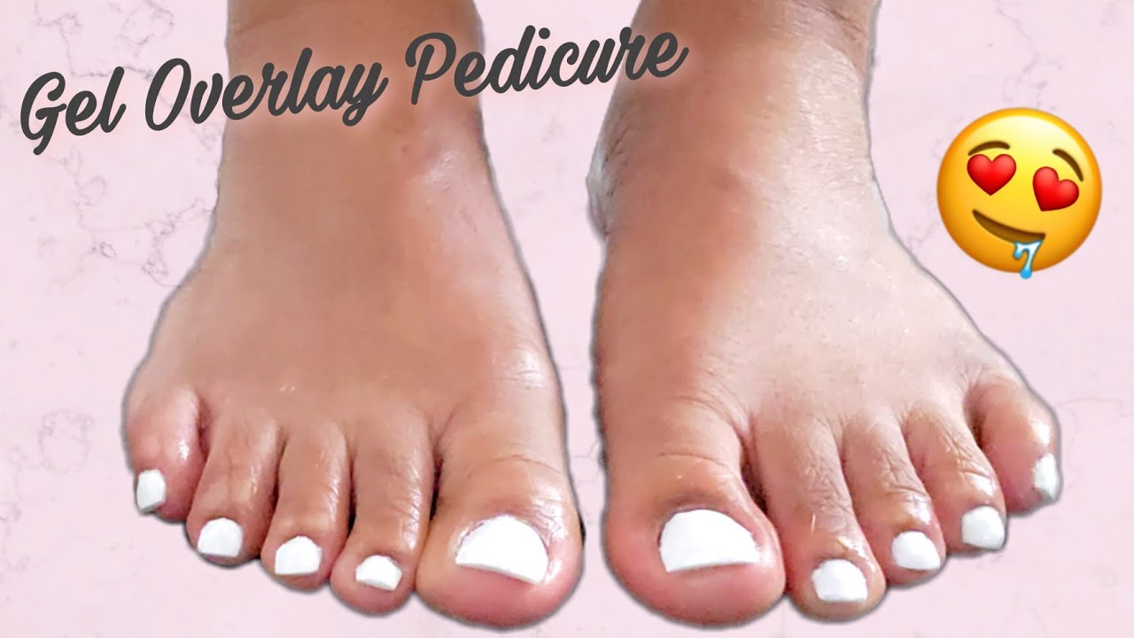 White Square Toes With Builder Gel??!! No Tips!! 😲