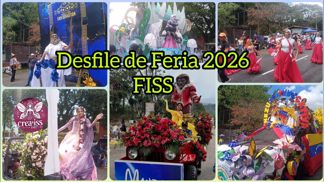 Парад FISS2026, Сан-Кристобаль, Тачира, Венесуэла
