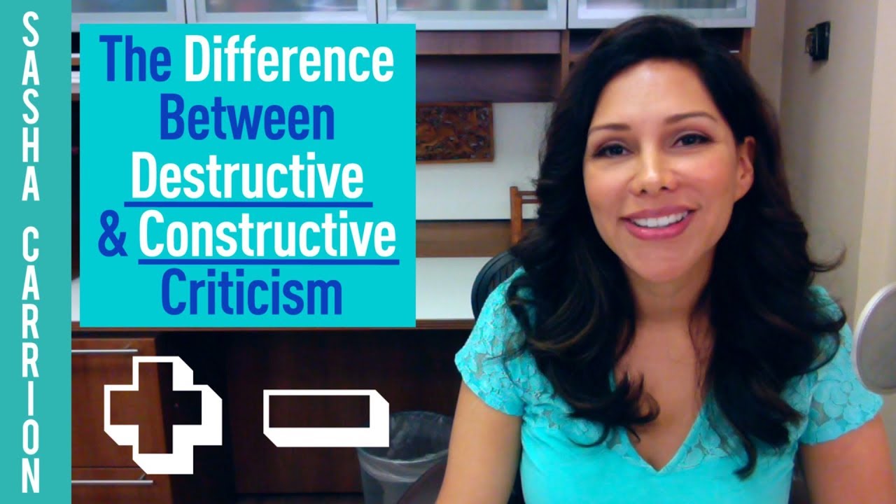 Emotional Abuse: The Differences Between Criticism and Constructive Criticism