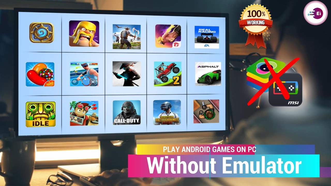 Как запускать игры для Android на ПК без эмулятора.