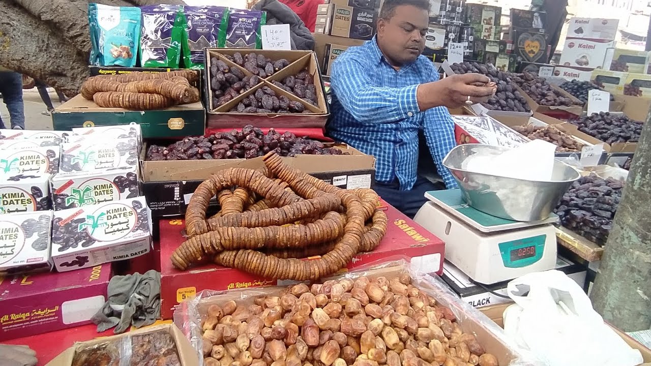 Imported Dates Shop in ChandiniChowk देश विदेश के खास खजूर चांदनी चौक दिल्ली में#dates#chandinichowk