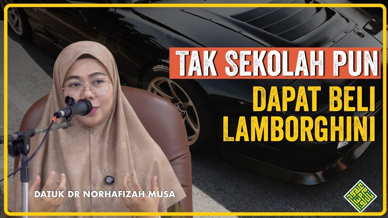 Datuk Dr Ustazah Norhafizah Musa 2025. Tak Sekolah Pun Dapat Beli Kereta Lamborghini