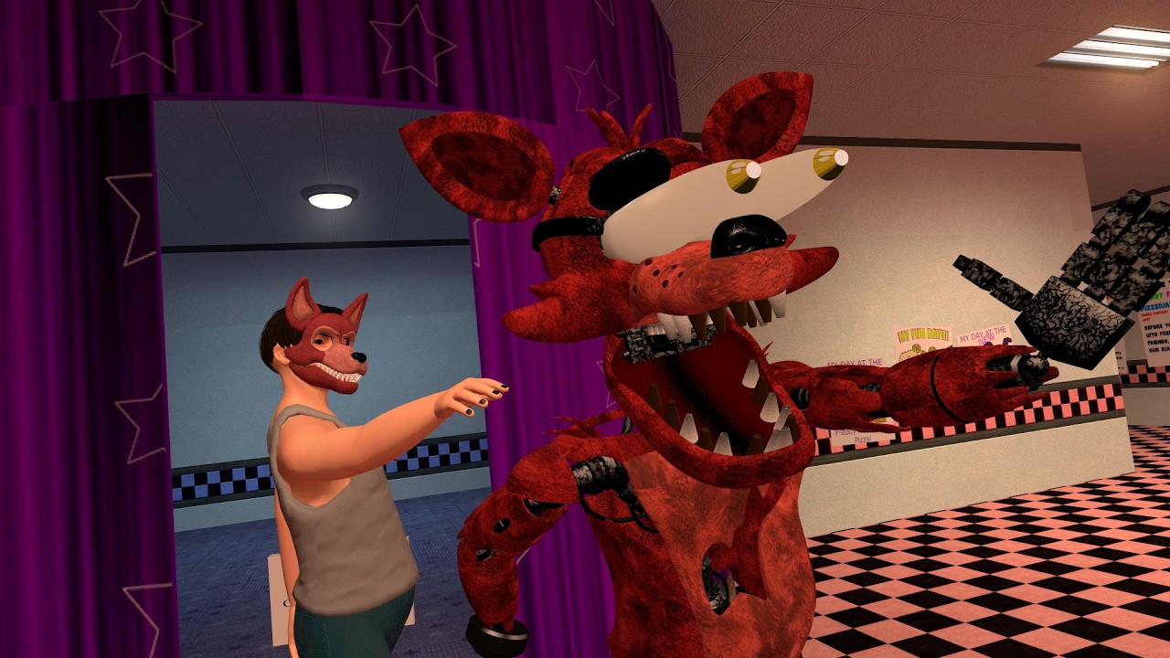 FNAF GMOD [4 сезон, 6 серия] - Фанатка номер 1 Фокси