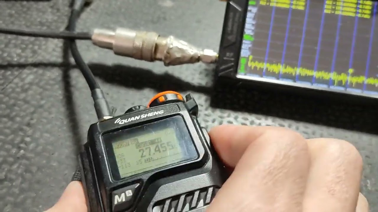 Quansheng em 27MHz não é apenas atualização de FW.