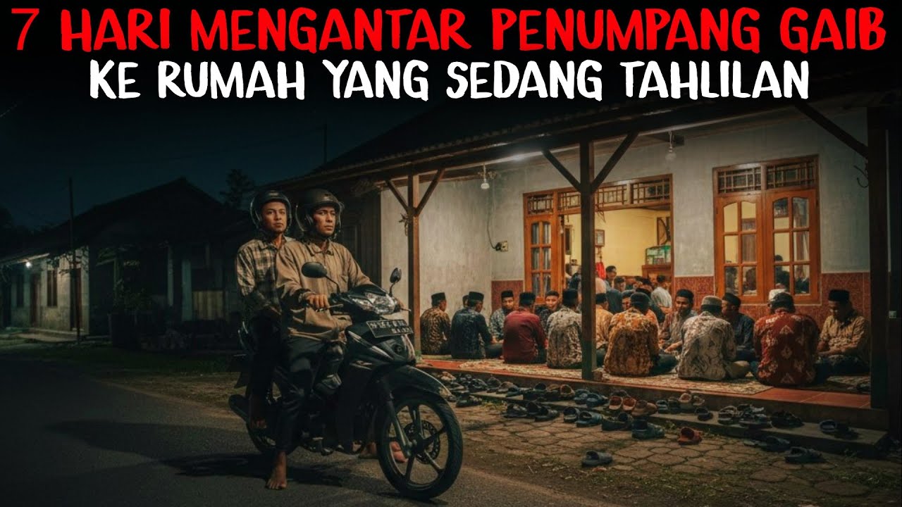 KISAH NYATA‼️ 7 HARI MENGANTAR PENUMPANG KE RUMAH TAHLILAN — TERNYATA TAHLILAN PENUMPANG ITU