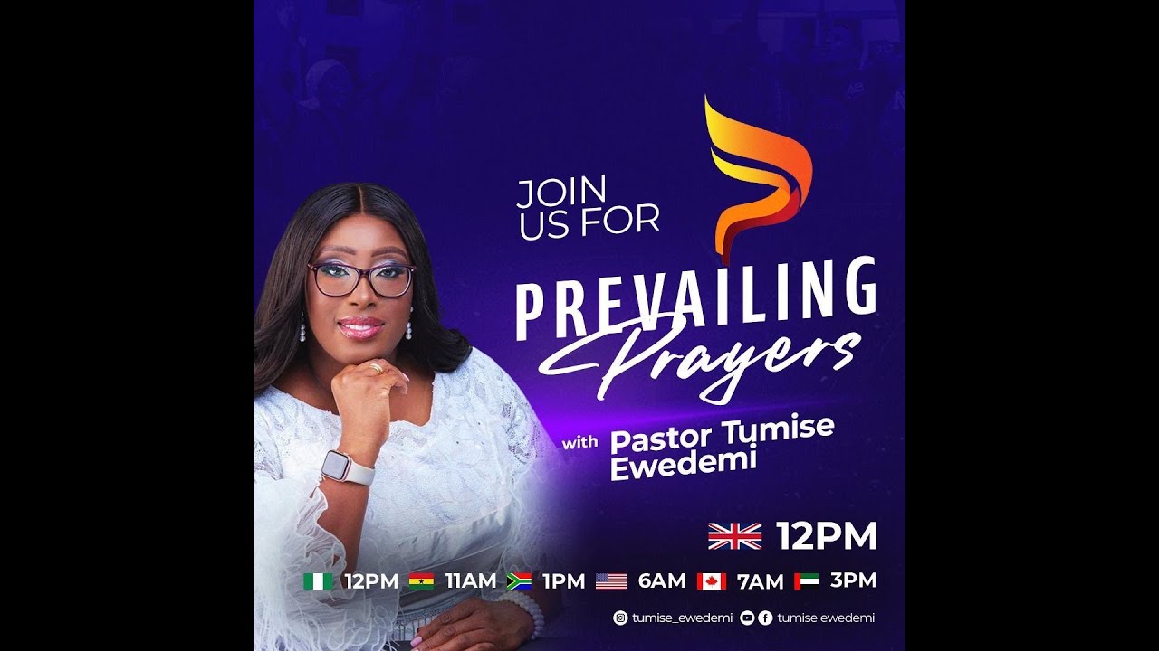 June Prevailing Prayers with Pastor Tumise (Powerful testimony of deliverance)