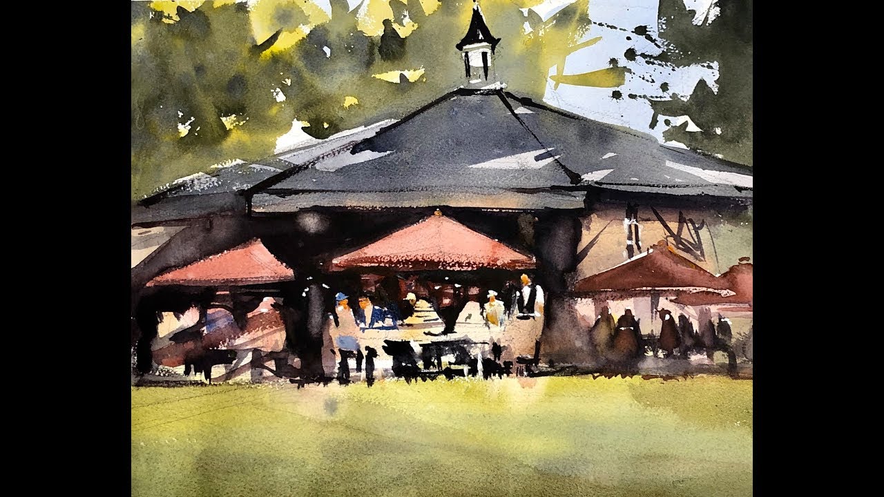 Advancing with Watercolor: Working in Plein Air - NYC 