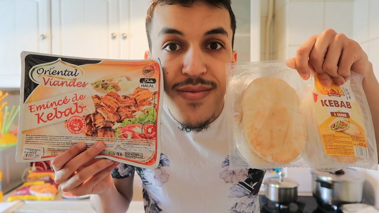 JE TESTE UN KEBAB SURGELÉ HALAL POUR MA PREMIÈRE FOIS !