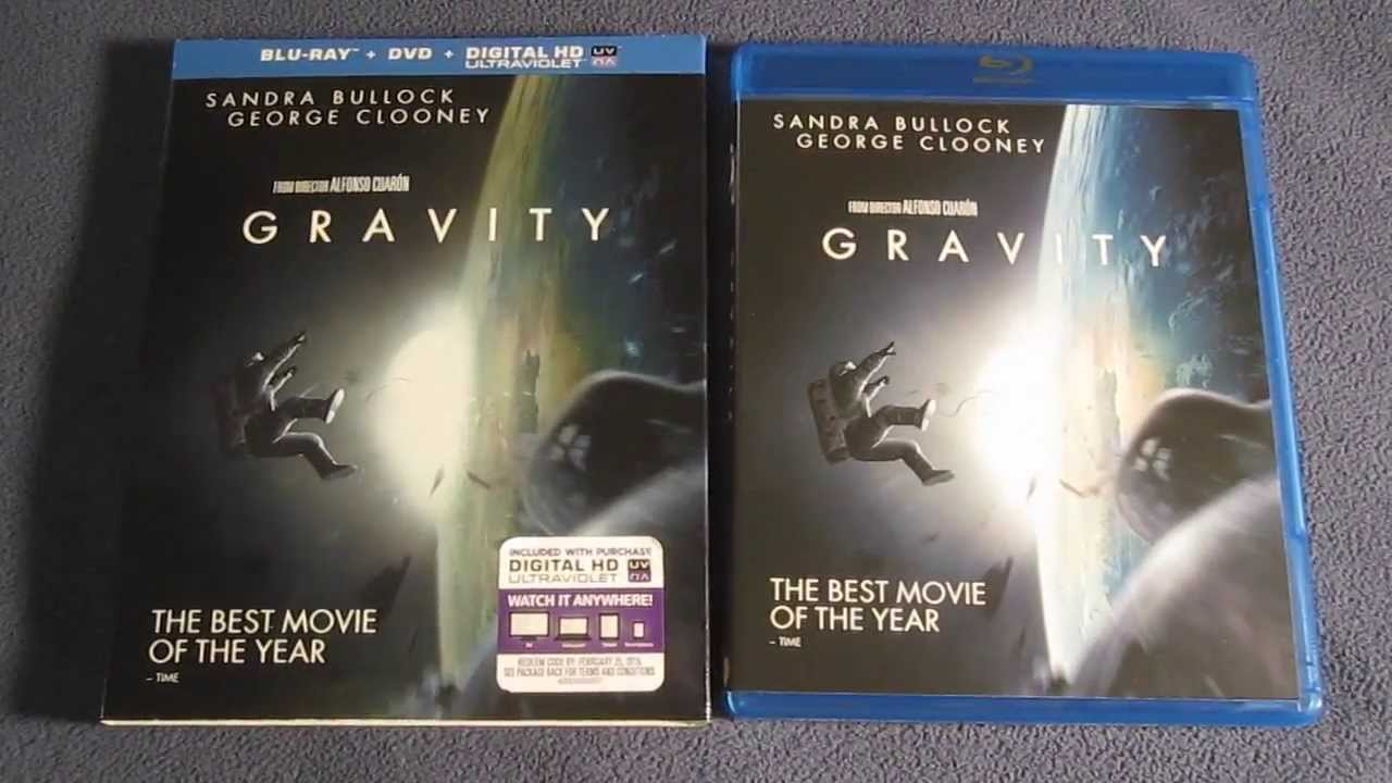 Gravity Blu-Ray Unboxing Review