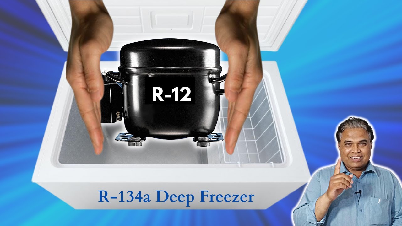 R-12 Compressor In 134-A Deep Freezer, Will it Work?