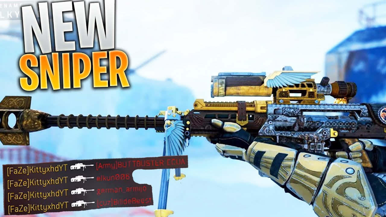 the NEW SNIPER in BO4 (VALKYRIE MASTERCRAFT)