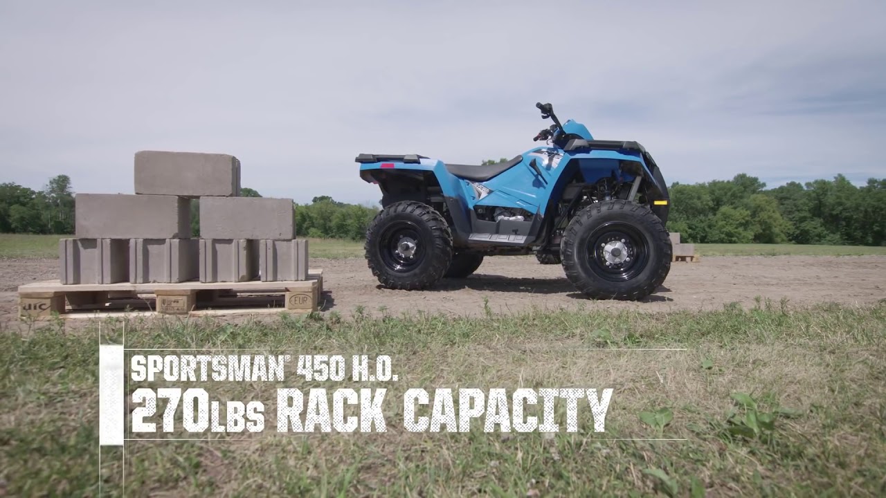 Polaris Sportsman Shootout Sportsman 450 vs  Honda Rancher 4x4   Polaris Off Road Vehicles