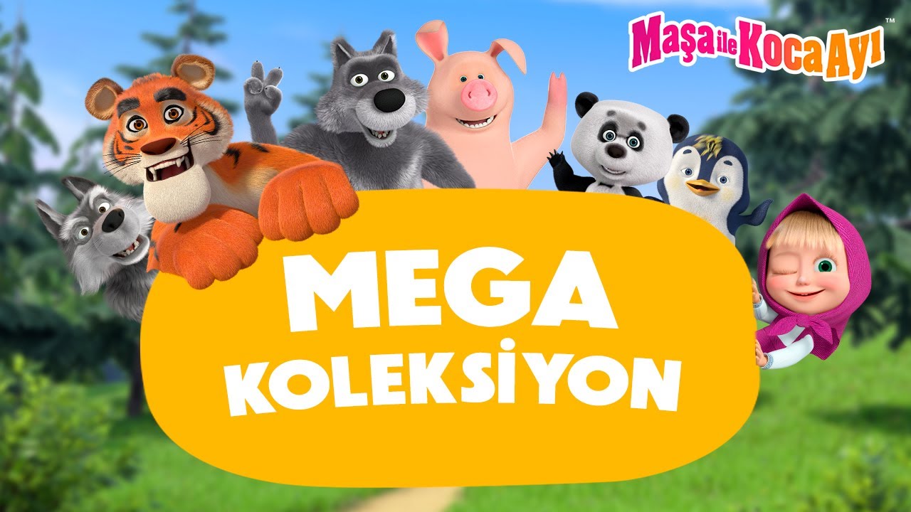 Maşa İle Koca Ayı -  🎶 MEGA Koleksiyon: Müzik ve Dans 💃🕺Masha and the Bear Turkey